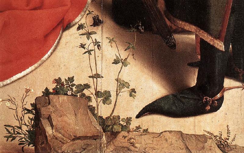 Monforte Altarpiece (detail), GOES, Hugo van der